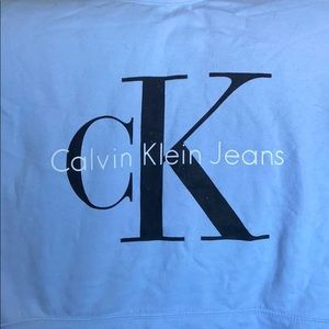 ✅Baby blue Calvin Klein long sleeve